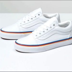 rainbow vans